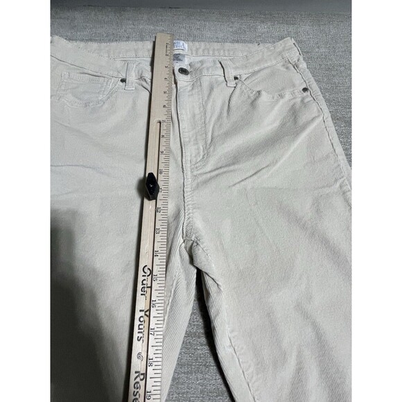 Time And Tru Pants Women’s Size 12 White Bootcut Jeans Cotton Stretch - Picture 8 of 13